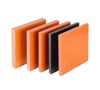 Lastra di bachelite spessa 2 mm ~ 15 mm, pannello di plastica in resina fenolica, foglio di bachelite(Black,100x100x5mm 4PCS)