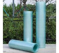 Lastra Di Copertura In Plastica Policarbonato,Pannelli Trasparenti In Acrilico Durevole,Foglio Illuminazione Naturale In Fibra Di Vetro,Per Garage,Tettoia,Serre,Pergola,Giardino,Verande