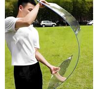 Lastra di copertura in policarbonato, resistente ai raggi UV, trasparente, per serre e tettoie, per la coltivazione del tetto e il giardinaggio