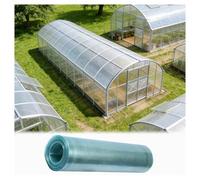 Lastra di Copertura in Policarbonato Trasparente, Tendalino in Plastica Serra Capanno Lucernario Trasparente Impermeabile per Serre Tetti Tende Sole Terrazze Facile Installare(1x10m/3.28x32.8ft)