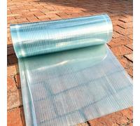 Lastra di Policarbonato 120 x 2100 cm Impermeabile Pannelli da Tetto in Plastica Flessibile e Resistente per Giardini, Verande, Ripostigli e Passerelle Industriali, 1.2mm