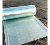Lastra di Policarbonato 150 x 2000 cm Resistente Ai Raggi UV Lastra di Copertura Prova Pioggia Facili da Mantenere per Serre Verande Esterni Pannelli Del Tetto Trasparenti, 1.5mm
