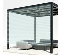 Lastra di Policarbonato 150 x 2100 cm Impermeabile Coperture per Tettoie Esterno in Policarbonato Flessibile e Resistente per Serre, Garage, Gazebo, Solarium e Coperture, 1.8mm