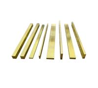 Lastra di Rame Barra in ottone con piastra in lunghezza 500 mm(5x50x500mm 1pc)