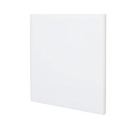 Lastra di vetro acrilico bianco, pannello acrilico quadrato spesso 3 mm, pannello in vetro organico di plastica for espositori for feste di matrimonio(80x80x3 mm)