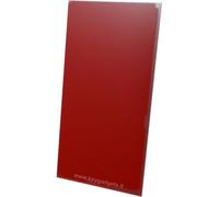 Lastra Fotopolimero HR Nylon Rossa 100x200mm per Tampografia - Sviluppo ad Alcol