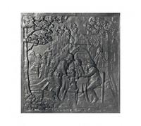 LASTRA IN GHISA CACCIA 600x600x10mm 22,4