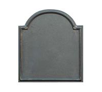 Lastra in ghisa per camino decoro DECO CM. 80 × 60 H SP. 1 cm DS