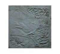 Lastra in ghisa per camino decoro PAESAGGIO CM. 60 × 60 H SP. 1 cm DS