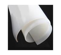 Lastra in gomma siliconica bianca, Guarnizione piatta in foglio di silicone trasparente VMQ varie dimensioni(4 INCH*4 INCH*3MM)