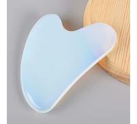 Lastra in pietra di giada naturale, quarzo rosa, piastra guasha, raschietti per viso, collo, schiena, corpo, opale