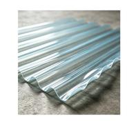 Lastra in policarbonato da 1,5 mm, pannelli in plastica ad alta trasmissione della luce, durevole, resistente agli urti per serre, capannoni, tettoie, 1,2 x 2,4 m
