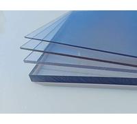 Lastra in policarbonato UV diverse Dimensioni, spessori, trasparente (0,5-20 mm) alt-intech® (PC trasparente 3 mm, 500 x 400 mm)