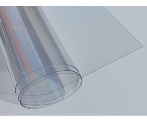 Lastra in policarbonato UV diverse Dimensioni, spessori, trasparente (0,5-20 mm) alt-intech® (PC trasparente 0,5 mm, 2050 x 1220 mm)