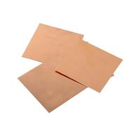 Lastra in rame rosso T2 puro Lastra di rame fai-da-te Blocco di rame Opzioni di spessore multiple 0,5 1,0 1,5 2mm(1.5 * 40 * 40)