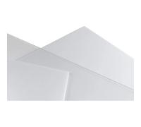 Lastra in vetro sintetico opalino Poliver 50x100 cm sp 2 mm opale