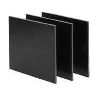 Lastra in vetroresina, 1 foglio di modello in fibra di vetro nera FR4 da 0,2~4 mm di spessore, piastra in fibra di vetro G10 for stampante 3D, piattaforma rimovibile(0.3mm,300MM x 300MM)