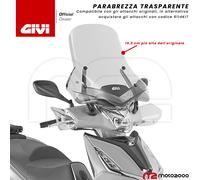 Parabrezza Givi 6114DT per KYMCO Agility 300 R16 (19-20)