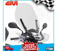LASTRA PARABREZZA PARAVENTO MONTA SU ATTACCHI ORIGINALE HONDA SH 300 2015 2019