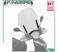 LASTRA PARABREZZA PARAVENTO PER ATTACCHI ORIGINALI HONDA SH 125 MODE 2013 2018