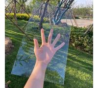 Lastra per coperture in acrilico infrangibile da 4 mm, resistente ai raggi UV, in plastica resistente agli urti, ideale per uso esterno (60 cm x 90 cm)