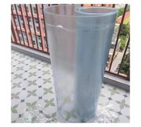 Lastra per coperture in policarbonato con protezione UV, spessore 0,8 mm, pannello solido per serre e capannoni, personalizzabile 1,2 m x 9 m
