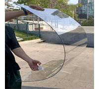 Lastra per coperture in policarbonato - Pannello leggero, trasparente e infrangibile per coperture di serre adatte a tutte le stagioni - Plastica acrilica resistente con forte protezione dag