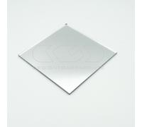 Lastra plexiglass specchio argento pannello su misura 3 mm