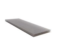 LASTRA POLICARBONATO ALVEOLARE Exolon 300x105 cm Spessore 10 mm 4 PARETI BRONZO