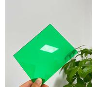 Lastra Policarbonato da 2,5 mm, Pannelli per Tetti in Plastica, Pannelli per Serre Protetti Dai Raggi UV, per Pensiline(Green,9x1.22m/29.5x4ft)