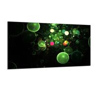 Lastra protettiva in vetro per la stufa 90x52 Bubbles