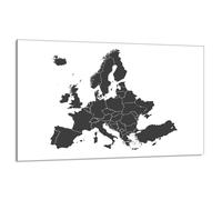 Lastra protettiva in vetro per stufa 80x52 Map