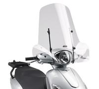 107A - Givi Parabrezza trasparente 50,8x66cm KeeWay Goccia 50 (09 > 11)