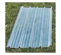 Lastra trasparente ispessita in FRP for coperture solari, lastre traslucide in fibra di vetro for coperture, for l'isolamento termico nei cortili(120cm-5 pieces,0.2cm)
