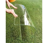 Lastra trasparente per tetti in policarbonato, impermeabile e resistente ai raggi UV, leggera e trasparente, per tutte le stagioni