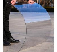 Lastre Di Copertura In Policarbonato, Lastra Di Copertura In Policarbonato Trasparente Per Esterni, Per Serre, Garage, Gazebo, Solarium E Coperture(1.22x1.0m/4x3.3ft)