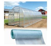 Lastre di Copertura in Policarbonato Trasparente Pannelli Serre Patii Esterni Impermeabili Ritagliabili per Esterni, Serre, Rimesse, Tettoie Auto(0.5x3m/1.64x9.84ft)