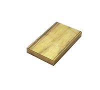 Lastre di ottone 200/250mm 1pz, piastre di ottone 2/4/6/8/~20mm, for utensili fai da te Barra piena di metallo Larghezza 5~20mm Piastra piatta in ottone(4x20x200mm)