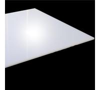 Lastre di plastica in policarbonato, 1 foglio ABS, fogli di stirene ABS bianchi, spessi da 2 mm a 10 mm, pannelli ignifughi bianchi, sottili fogli di plastica ABS quadrati (5x200x200 mm)(3x100x100mm)