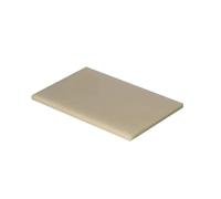 Lastre e pannelli in plastica ABS, Foglio di plastica ABS 100 mm x Spessori multipli Nero/Beige 1 pz(Beige,100x100x3mm)