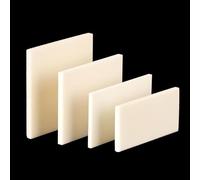 Lastre in allumina al 99% - Lastre ceramiche per alte temperature | Piastre in ceramica adatte for applicazioni ad alta temperatura, analisi di laboratorio e fusione industriale.(60x60x3mm)