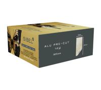 Lastre in alluminio goffrato color oro Sibel