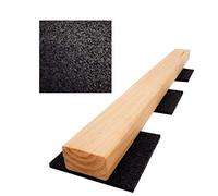 Lastre in granulato di gomma per la pavimentazione di terrazze, 50 pezzi, 6mm