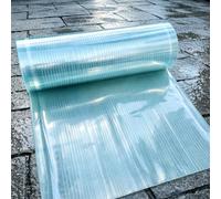 Lastre in Policarbonato 120 x 950 cm Impermeabile Pannelli da Tetto in Plastica Facili da Mantenere per Giardini, Verande, Ripostigli e Passerelle Industriali, 1.2mm