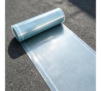 Lastre in Policarbonato 150 x 500 cm Impermeabile Tetti in Plastica Resistenti Ai Raggi UV Facili da Mantenere per Giardini, Verande, Ripostigli e Passerelle Industriali, 1mm