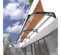 Lastre in policarbonato Lastre per coperture, Outdoor Polycarbonate Door Window Patio Awning Multicolor Multiple Sizes(60 * 180cm)