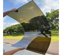 Lastre per coperture in policarbonato,lastra in plastica acrilica trasparente marrone da 1.2mm,copertura per tettoia da giardino per serra(100cm x 2m(3.3 x 6.6ft))