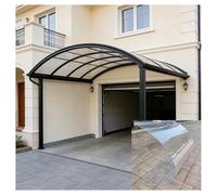 Lastre per Coperture in Policarbonato, Policarbonato Coibentati Pannelli Pannelli Lucernari Tetto Spessi 1 Mm Antipioggia Esterni per Giardino, Tetti, Terrazze(0.6x2m/1.97x6.56ft)