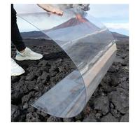 Lastre Policarbonato per Tettoia Pannelli Coibentati Policarbonato Trasparente Adatto per Serre, Giardini e la Sostituzione di Lucernari Sui Tetti(0.6x10m/1.97x32.8ft)