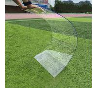 Lastre Policarbonato Plexiglass Trasparente, Pannello Plexiglass, Pannelli PVC per Esterno, Paraschizzi Cucina, Coperture per Tettoie, Copertura Tettoia per Esterno,1x9m(3.3 * 29.5ft)